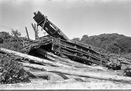 Burlington Northern accident at Ruston, Washington in 1972.