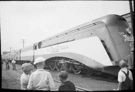 Rexall Train at Puyallup, Washington, in 1936.