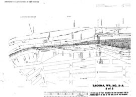 Plat Map of Northern Pacific Facilities at Tacoma, Washington, 1946