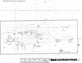 Northern Pacific Engineering Drawing, Fruit Warehouse at Spokane, Washington, 1947