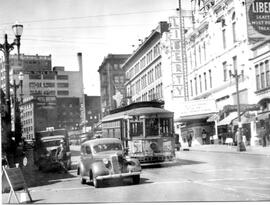 Seattle Municipal Railway Car 355, Seattle, Washington, circa 1940