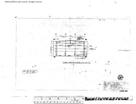 Burlington Northern Engineering Drawing, Wastewater Treatment Facility at Interbay, Washington, 1978