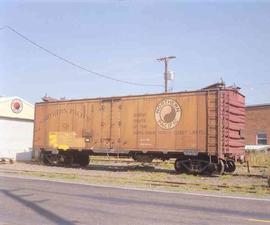 Lewis & Clark Railway Ice Refrigerator Car Number 207779 at Battle Ground, Washington in Octo...