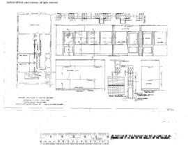 Spokane, Portland, and Seattle Railway Engineering Drawing, Diesel Shop at Portland, Oregon, 1952