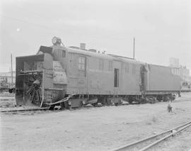 Northern Pacific Railroad Rotary Snowplow Number 10 at Easton, Washington, circa  1944.