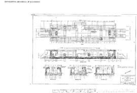 Spokane, Portland and Seattle Railway Engineering Drawing: Foundation, Track Scale, undated