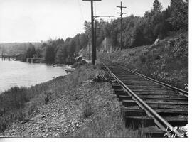 Seattle & Rainier Valley Railway tracks in Seattle, Washington, 1936
