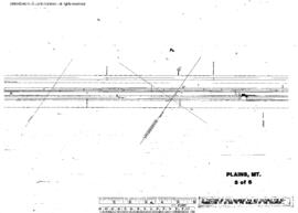 Plat Map of Northern Pacific Facilities at Plains, Montana, 1942