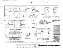 Great Northern Engineering Drawing, Diesel Repair Shop at Havre, Montana, 1968