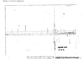 Plat Map of Northern Pacific Facilities at Ashue, Washington, 1917