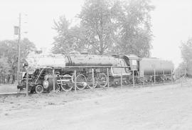 Spokane, Portland & Seattle Railway steam locomotive number 700 at Portland, Oregon, circa 1965.