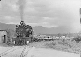 Puget Sound & Baker River Railway Steam Locomotive Number 3 at Hamilton, Washington in Septem...