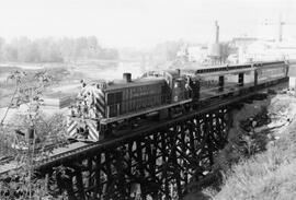 Spokane, Portland and Seattle (SP&S) Diesel Locomotive Number 61, Salem, Oregon, October 21, ...