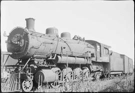 Northern Pacific steam locomotive 1537 at South Tacoma, Washington, in 1936.