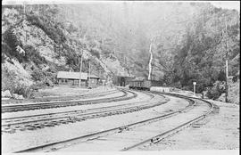 Northern Pacific tracks at Martin, Washington, circa 1930.