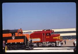 Great Northern Diesel Locomotive 400 at Mc Cook, Illinois, undated