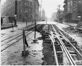 Seattle Municipal Railway cable car, Seattle, Washington, 1920