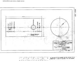 Spokane, Portland, and Seattle Railway Engineering Drawing, Lube Oil Tank at Wishram, Washington,...