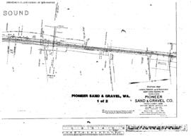 Plat Map of Northern Pacific Facilities at Pioneer S&G, Washington, 1923