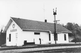 Great Northern Depot at Nickerson, Minnesota, 1968