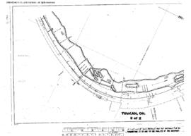 Plat Map of Oregon Trunk Facilities at Tuskan, Oregon, 1916