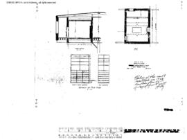 Spokane, Portland, and Seattle Railway Engineering Drawing, Freight House at Portland, Oregon, 1916