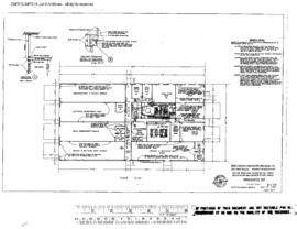 Northern Pacific Engineering Drawing, Unnamed Structure at Parkwater, Washington, 1983
