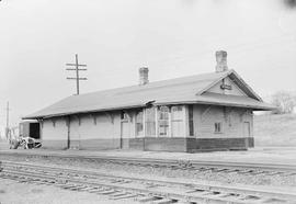 Northern Pacific station at Sprague, Washington, in 1968.