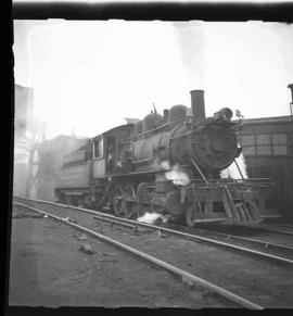 Pacific Coast Railroad steam locomotive number 16 at Seattle, Washington in 1951.