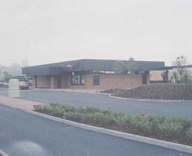 Amtrak station at Tacoma, Washington, in 1984.