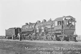 Southern Pacific Railroad steam locomotive number 4007, circa 1930.