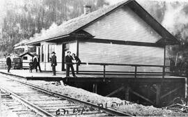 Great Northern Depot at Blanchard, Washington, undated