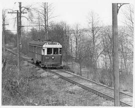 Seattle & Rainier Valley Railway Car 101 in Seattle, Washington, 1935