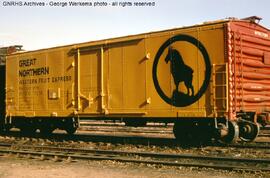 Western Fruit Express Refrigerator Car WFBX 71514 at Denver, Colorado, 1968