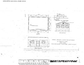 Spokane, Portland, and Seattle Railway Engineering Drawing, Repair in Place (RIP) Track Oil Stora...