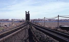 Spokane, Portland & Seattle Junction in Kennewick, Washington, in 1981.
