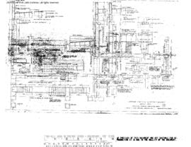 Spokane, Portland, and Seattle Railway Engineering Drawing, Diesel Shop at Vancouver, Washington,...