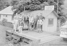 U.S. post office at Lester, Washington, circa 1960.