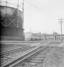 Union Pacific Railroad diesel locomotive number 903 at Tacoma, Washington, undated.