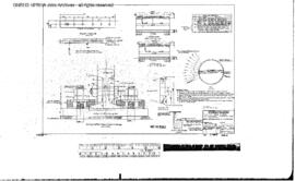 Northern Pacific Engineering Drawing: Circular Rail and Anchorage, Turntable, Livingston, Montana...