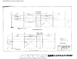 Great Northern Engineering Drawing, Car Shop at Interbay, Washington, 1968