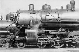 Northern Pacific steam locomotive number 2265 at Seattle, Washington, 1925.