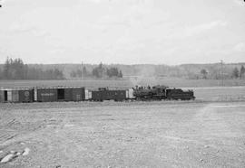 Cowlitz, Chehalis & Cascade Railway Steam Locomotive Number 1110 at Mayfield, Washington in 1...