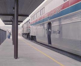 Amtrak station at Tacoma, Washington, in 1984.