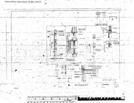 Great Northern Engineering Drawing, Depot at Skagit Valley, Washington, 1967