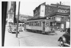 Seattle Municipal Railway Car 652, Seattle, Washington, 1940