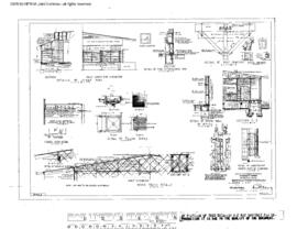 Great Northern Engineering Drawing, Store and Oil House at Interbay, Washington, 1930