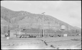 Northern Pacific diesel locomotive number 5404 at Lester, Washington.