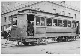 Seattle & Rainier Valley Railway Car 23 in Seattle, Washington, 1910