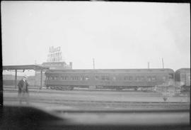 Pullman Company Sleeping Car at Tacoma, Washington, circa 1935.